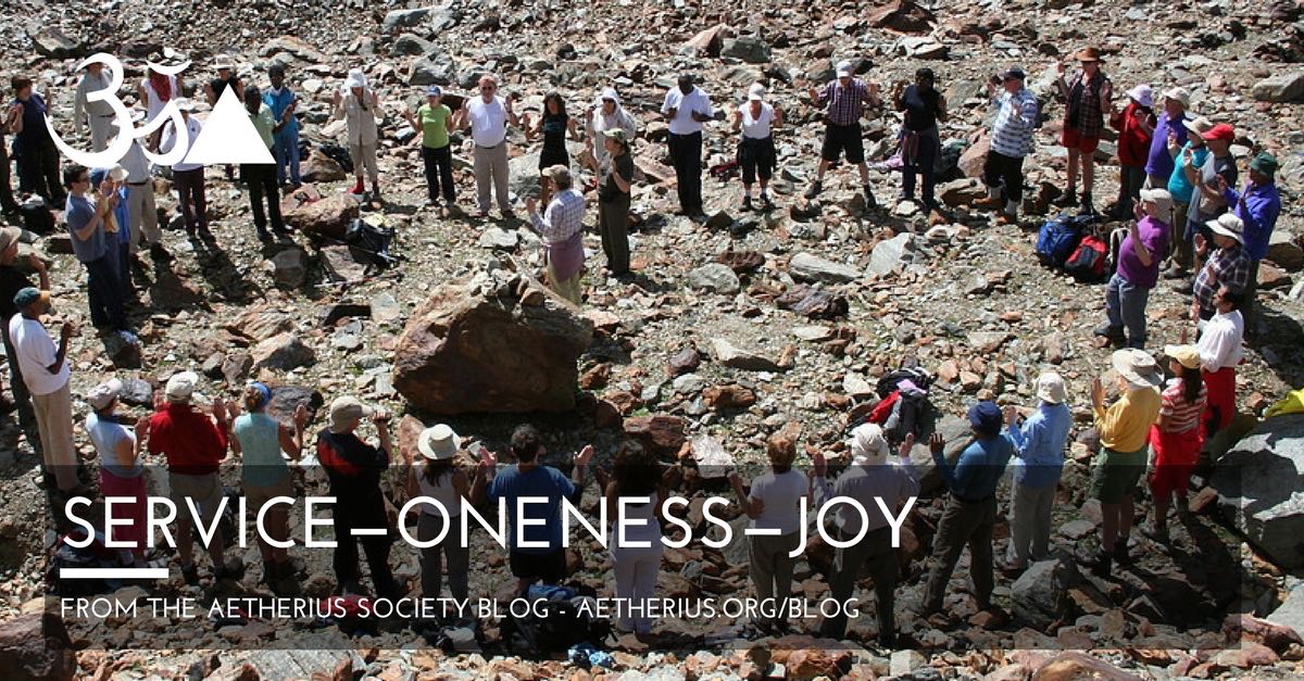 Service—Oneness—Joy