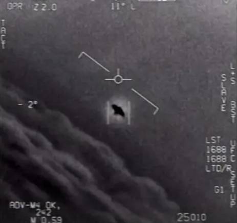US Navy UFO video screenshot