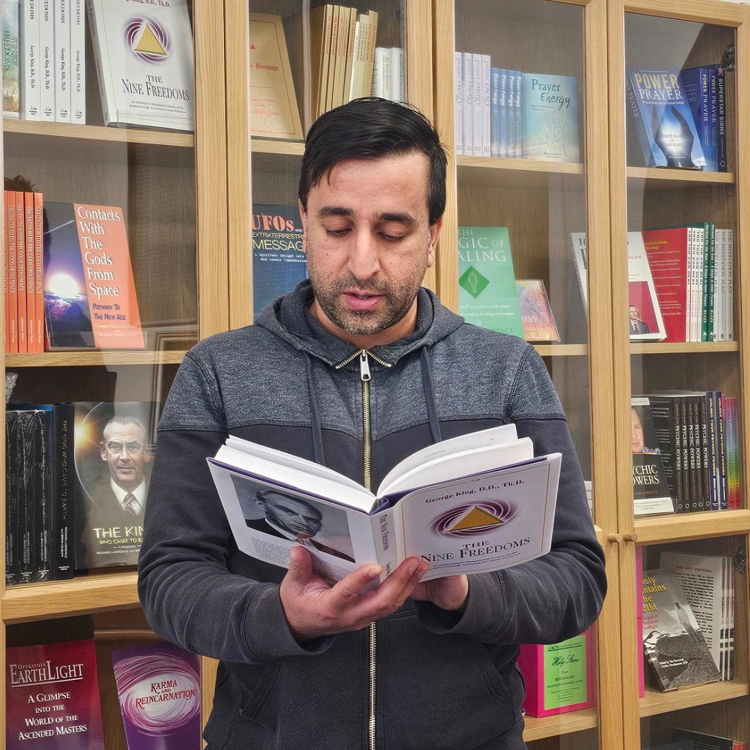 Ayub reading Nine Freedoms1