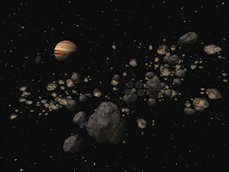 The asteroid belt is all that remains of the planet Maldek The asteroid belt is all that remains of the planet Maldek