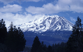 Mount Shasta, oppholdsted for Oppstegne Mestere